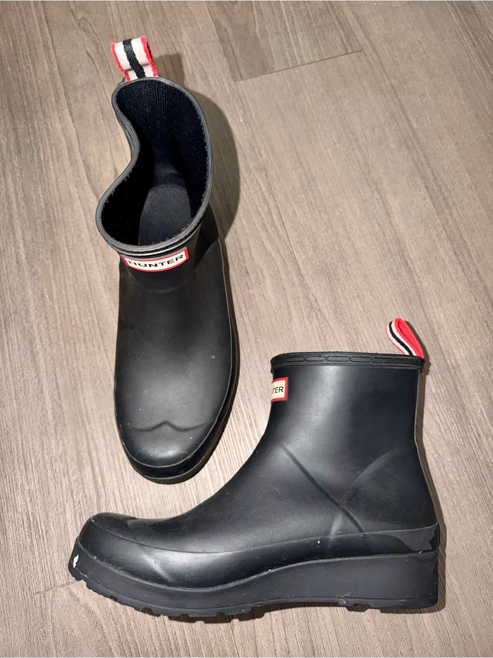 HUNTER Play™ Short Rain Rubber Waterproof Ankle Boots